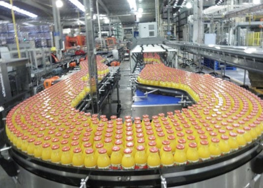 Transportadores de botellas